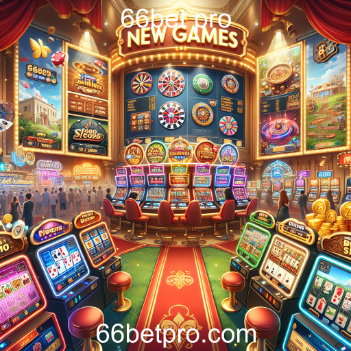 Explore as Melhores Novidades em Jogos no 66bet pro
